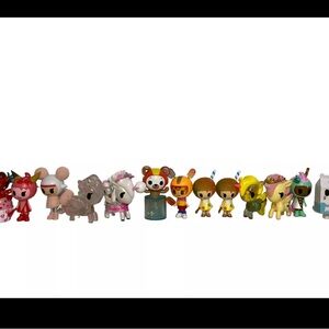 Tokidoki & Unicorno, Mixed Lot of 13 Figures - Out Of Box